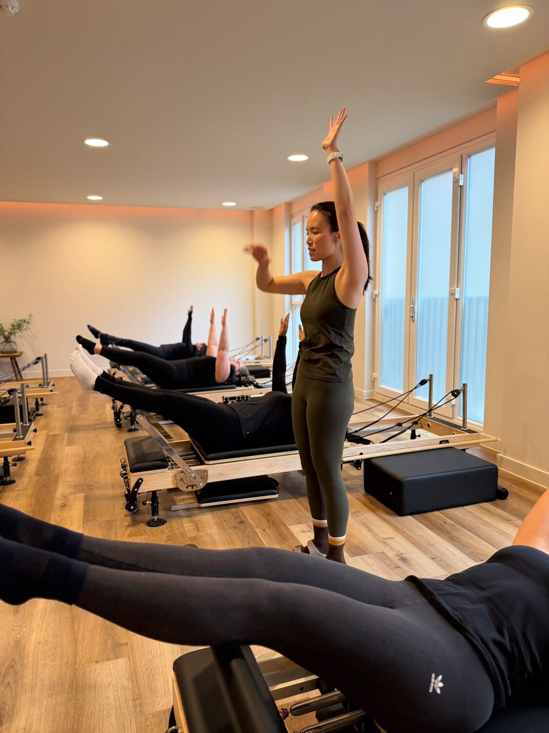 Reformer Pilates class at U Fit Leicester